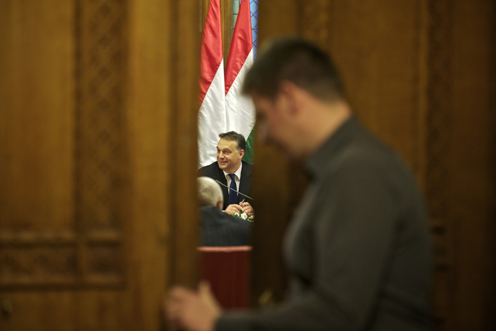 Orbán Viktor a tárgyaláson (fotó: Árvai Károly)